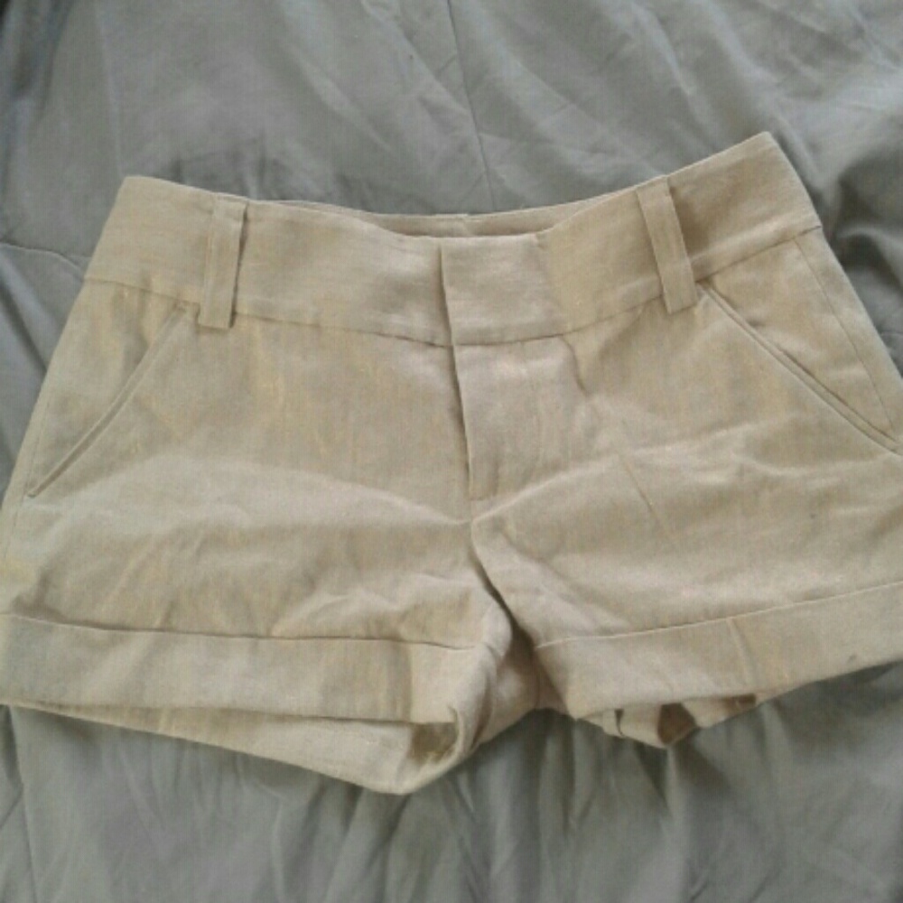Alice & Olivia Shimmer Shorts